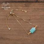 Bracelet "Universel" en Amazonite | Bracelets | pierre naturelle bijoux