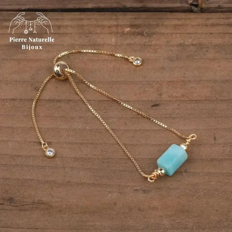 Bracelet "Universel" en Amazonite | Bracelets | pierre naturelle bijoux