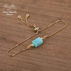 Bracelet "Universel" en Amazonite | Bracelets | pierre naturelle bijoux