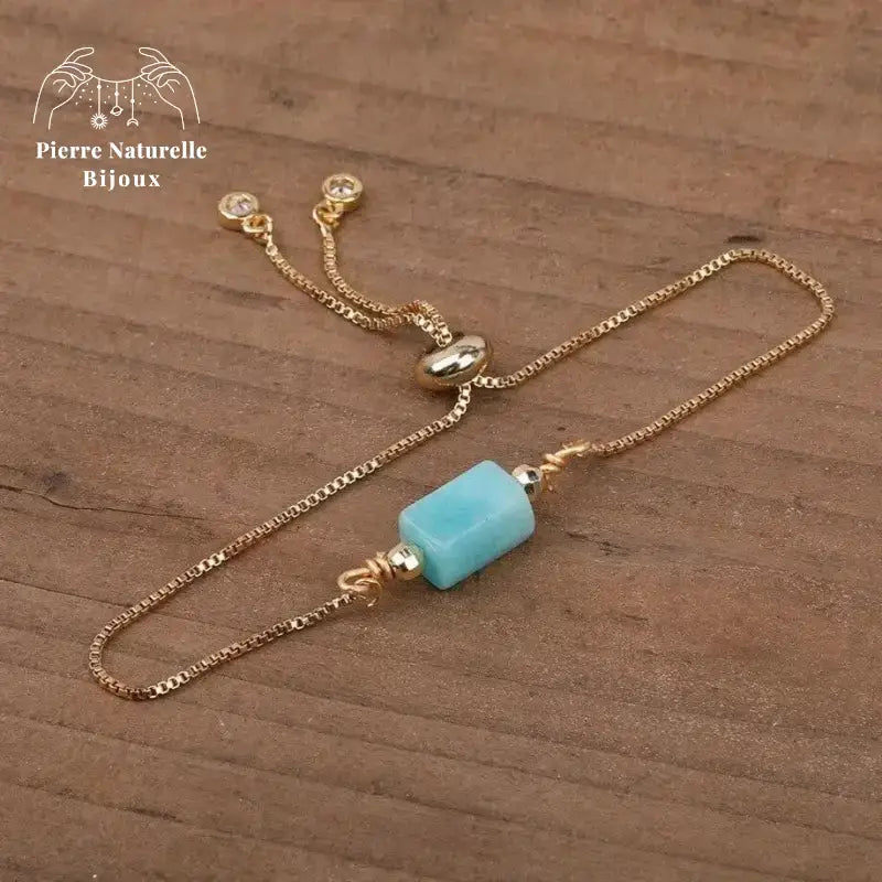 Bracelet "Universel" en Amazonite | Bracelets | pierre naturelle bijoux