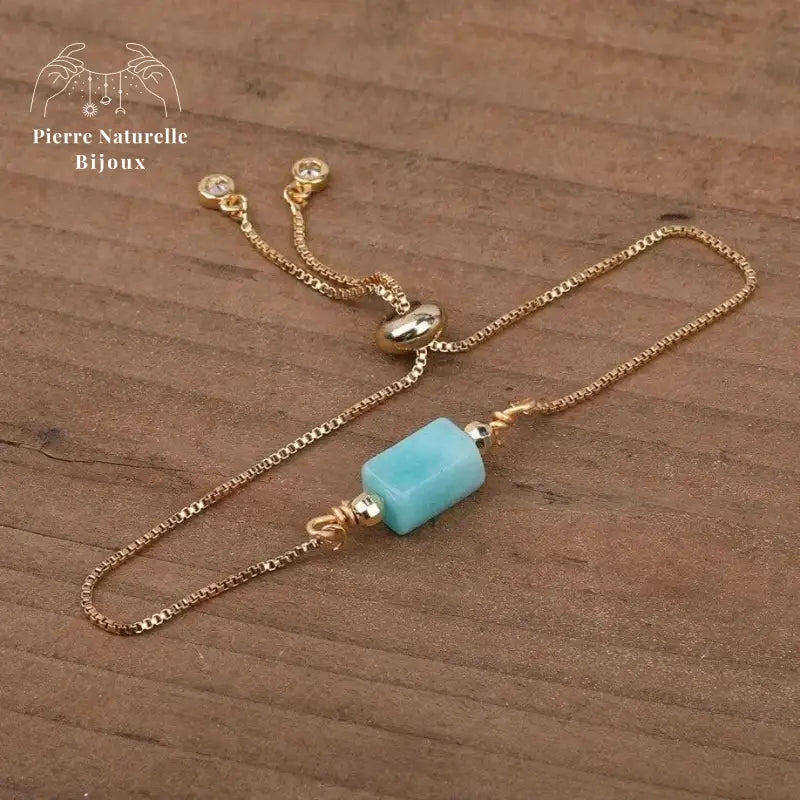 Bracelet "Universel" en Amazonite | Bracelets | pierre naturelle bijoux