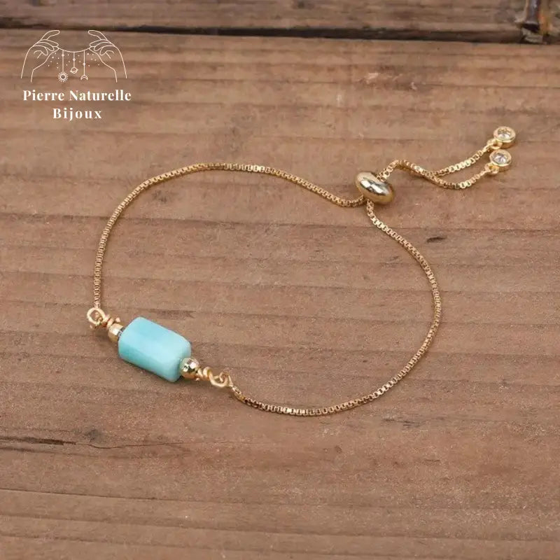 Bracelet "Universel" en Amazonite | Bracelets | pierre naturelle bijoux