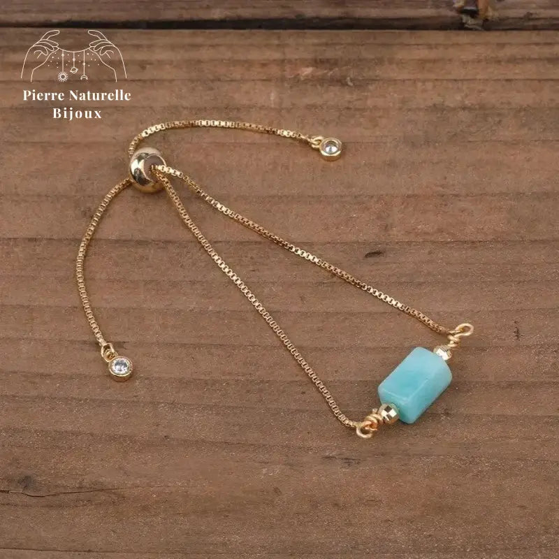 Bracelet "Universel" en Amazonite | Bracelets | pierre naturelle bijoux