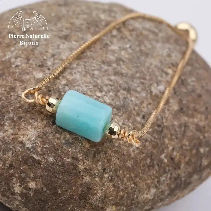 Bracelet "Universel" en Amazonite | Bracelets | pierre naturelle bijoux