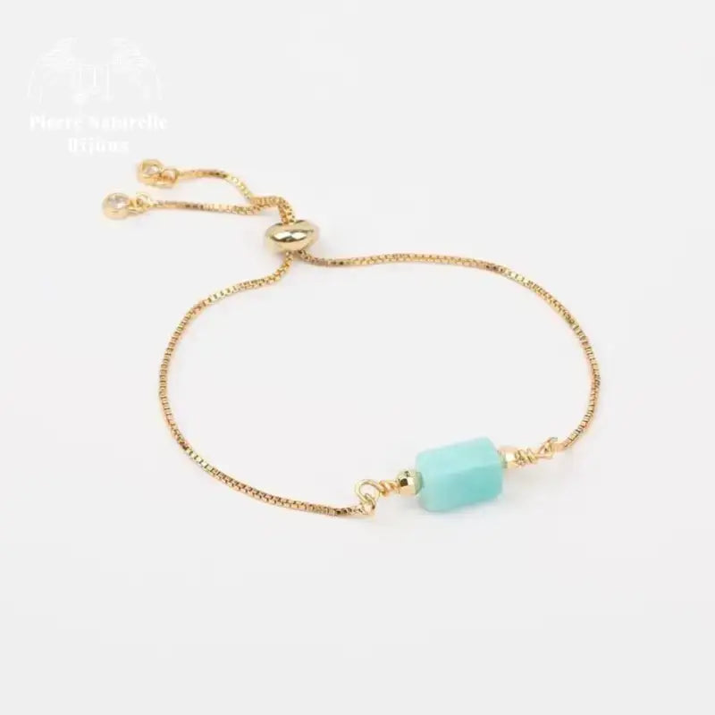Bracelet "Universel" en Amazonite | Bracelets | pierre naturelle bijoux