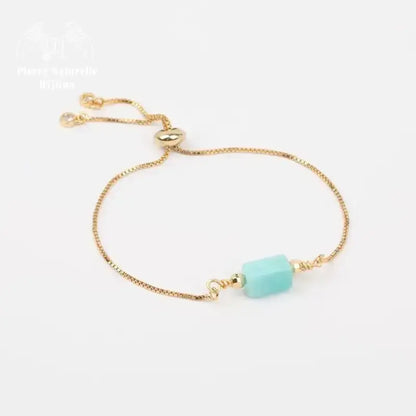 Bracelet "Universel" en Amazonite | Bracelets | pierre naturelle bijoux