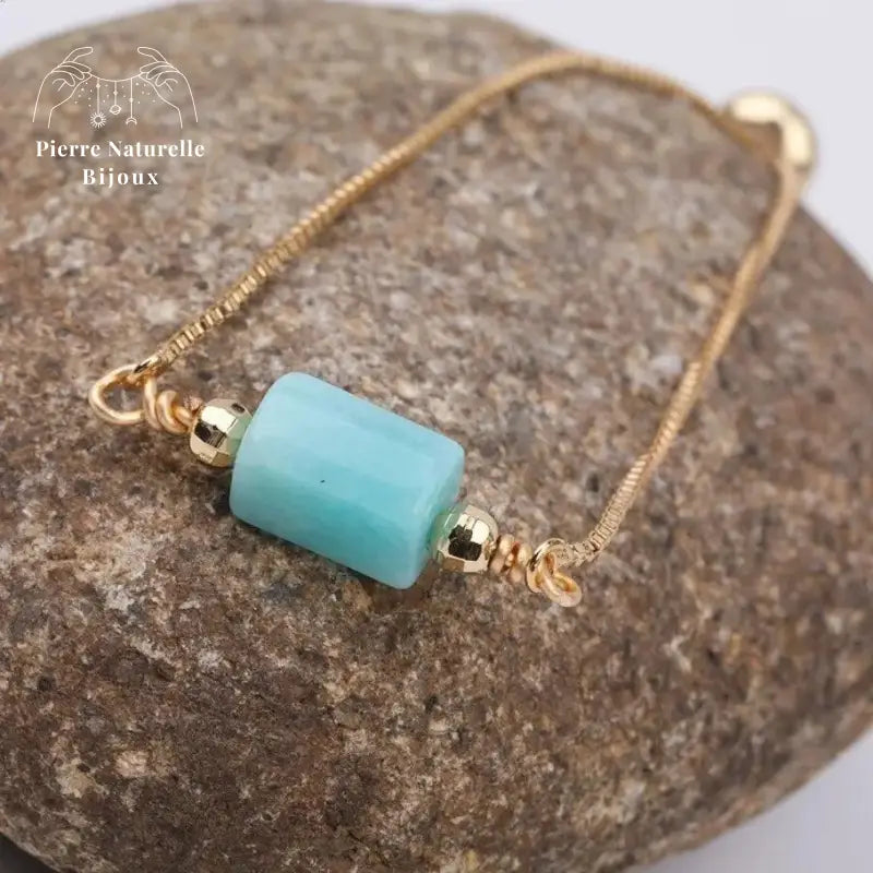 Bracelet "Universel" en Amazonite | Bracelets | pierre naturelle bijoux