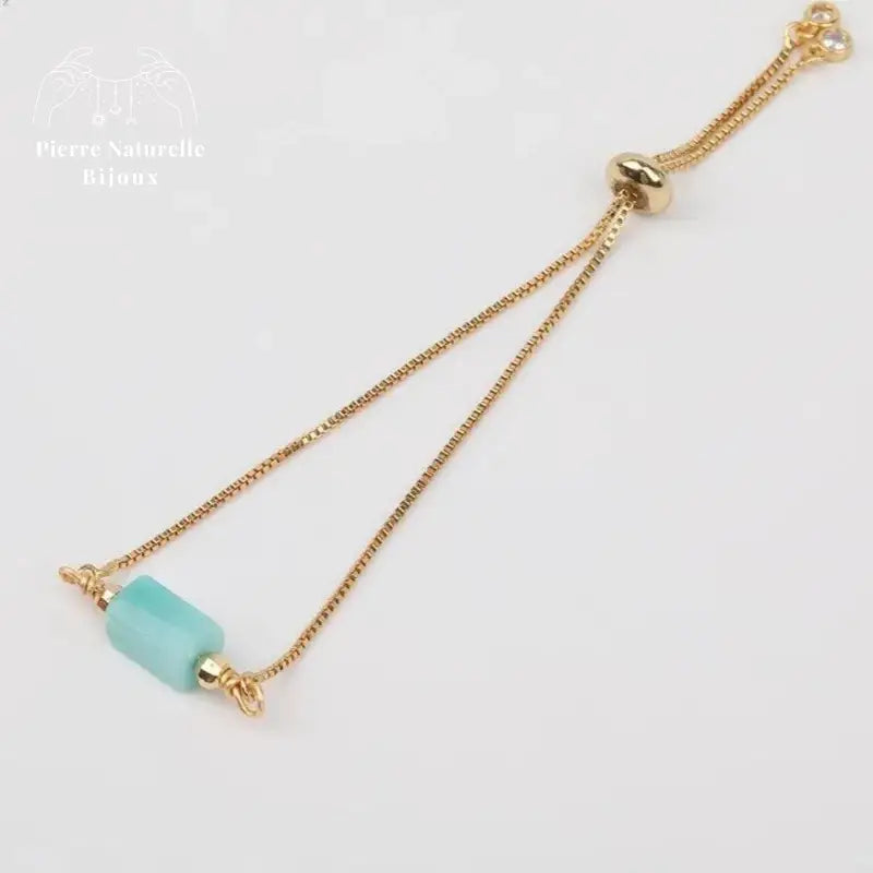 Bracelet "Universel" en Amazonite | Bracelets | pierre naturelle bijoux