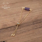 Bracelet "Saint-Valentin" en Améthyste | Bracelets | pierre naturelle bijoux
