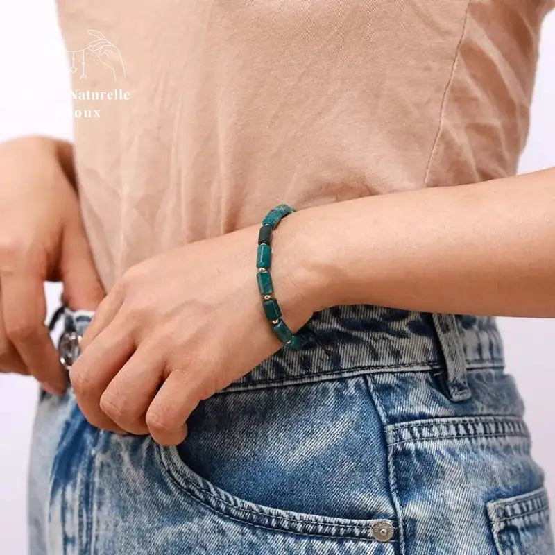 Bracelet en Apatite | Bracelets | pierre naturelle bijoux