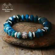 Bracelet "Arbre de vie" en Apatite | Bracelets | pierre naturelle bijoux