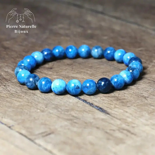 Bracelet "Sociabilité" en Apatite | Bracelets | pierre naturelle bijoux
