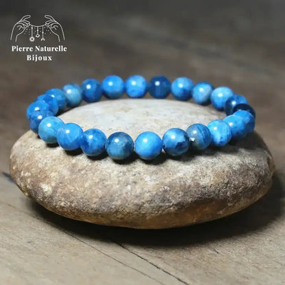 Bracelet "Sociabilité" en Apatite | Bracelets | pierre naturelle bijoux