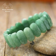 Bracelet en Aventurine verte | Bracelets | pierre naturelle bijoux