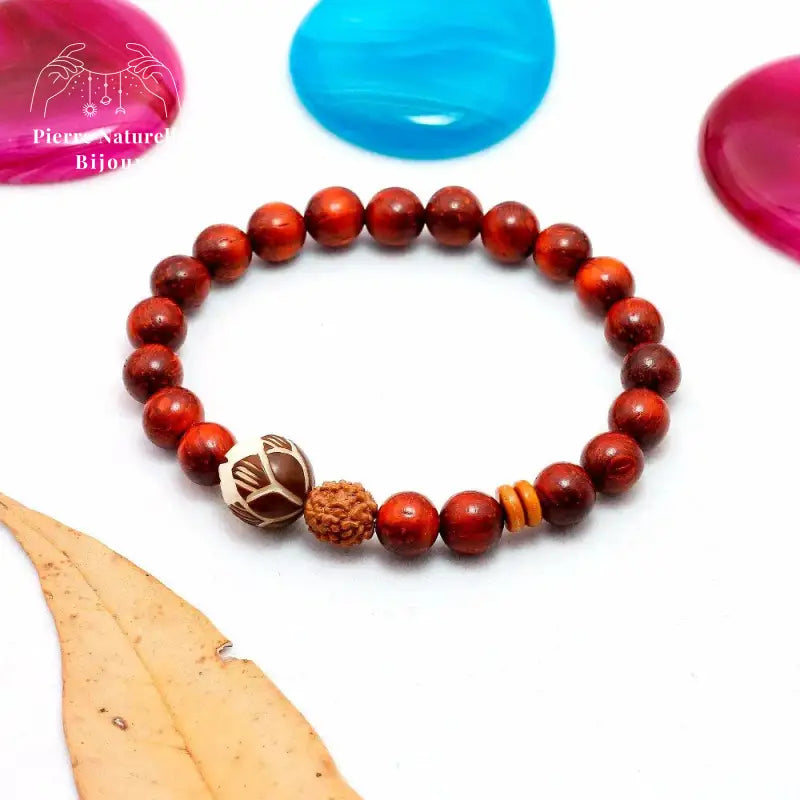 Bracelet "Eveil" en Bois de bodhi | Bracelets | pierre naturelle bijoux