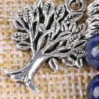 Bracelet charm "Arbre de vie" en Lapis-lazuli | Bracelets | pierre naturelle bijoux