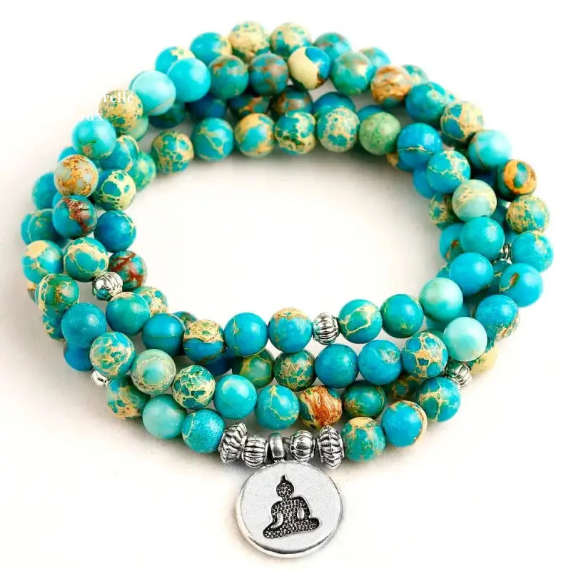 Bracelet charm "Entente" en Turquoise | Bracelets | pierre naturelle bijoux