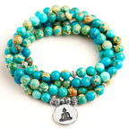 Bracelet charm "Entente" en Turquoise | Bracelets | pierre naturelle bijoux