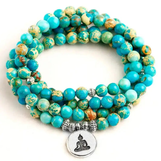 Bracelet charm "Entente" en Turquoise | Bracelets | pierre naturelle bijoux