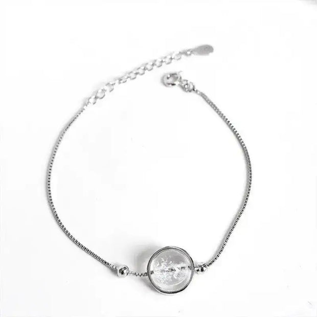 Bracelet "Reine" en Cristal de roche