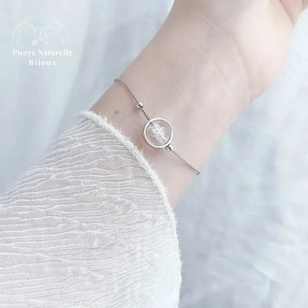 Bracelet "Reine" en Cristal de roche | Bracelets | pierre naturelle bijoux