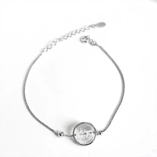 Bracelet "Reine" en Cristal de roche