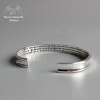 Bracelet "Mantra" en Cuivre blanc | Bracelets | pierre naturelle bijoux