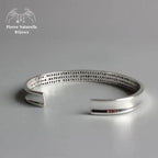 Bracelet "Mantra" en Cuivre blanc | Bracelets | pierre naturelle bijoux