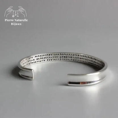 Bracelet "Mantra" en Cuivre blanc | Bracelets | pierre naturelle bijoux