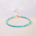 Bracelet fin en Amazonite
