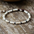 Bracelet fin en Howlite 
