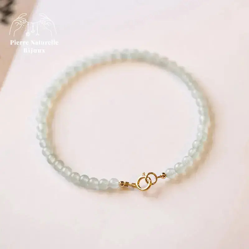 Bracelet "Maya" en Jade