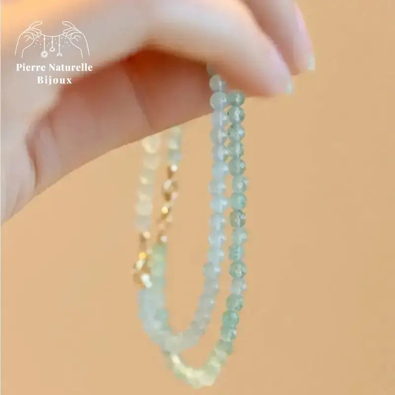 Bracelet fin en Jade | Bracelets | pierre naturelle bijoux