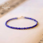 Bracelet fin en Lapis-lazuli | Bracelets | pierre naturelle bijoux