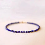 Bracelet fin en Lapis-lazuli