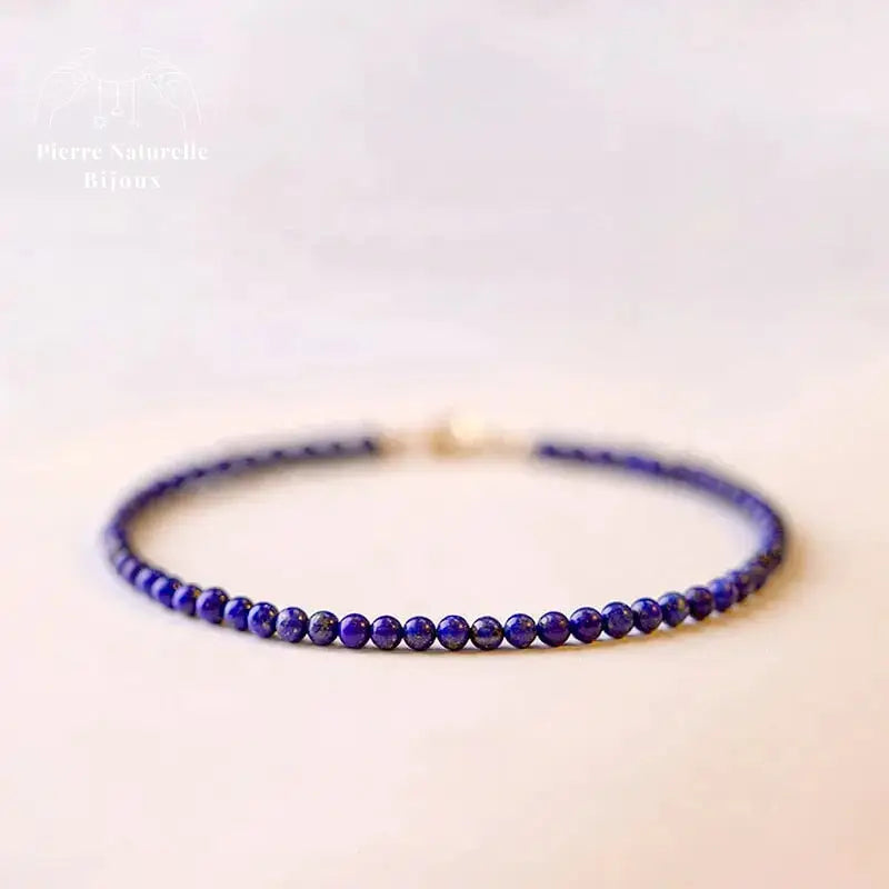 Bracelet fin en Lapis-lazuli