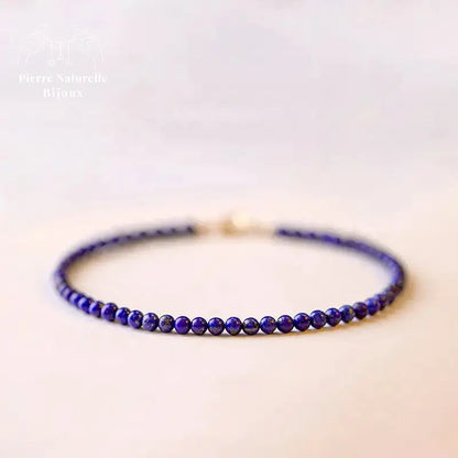 Bracelet fin en Lapis-lazuli