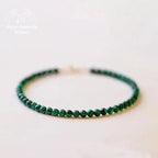 Bracelet fin en Malachite