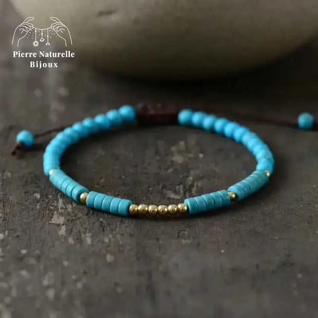 Bracelet fin en Turquoise