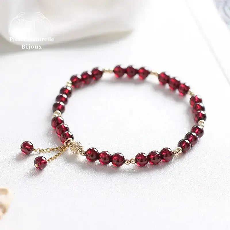 Bracelet en Grenat | Bracelets | pierre naturelle bijoux