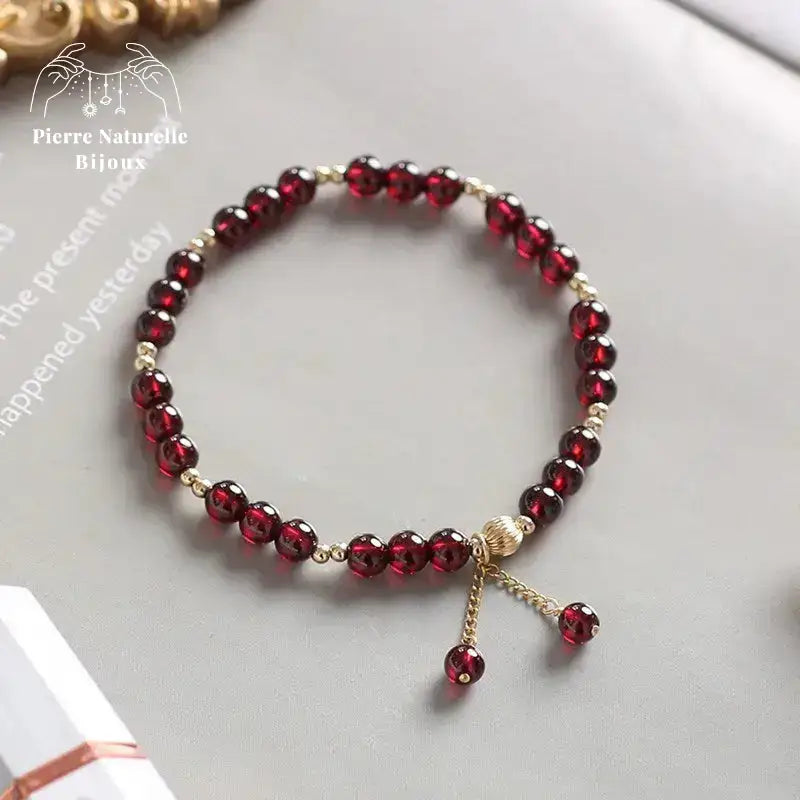 Bracelet en Grenat | Bracelets | pierre naturelle bijoux