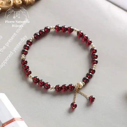 Bracelet en Grenat | Bracelets | pierre naturelle bijoux