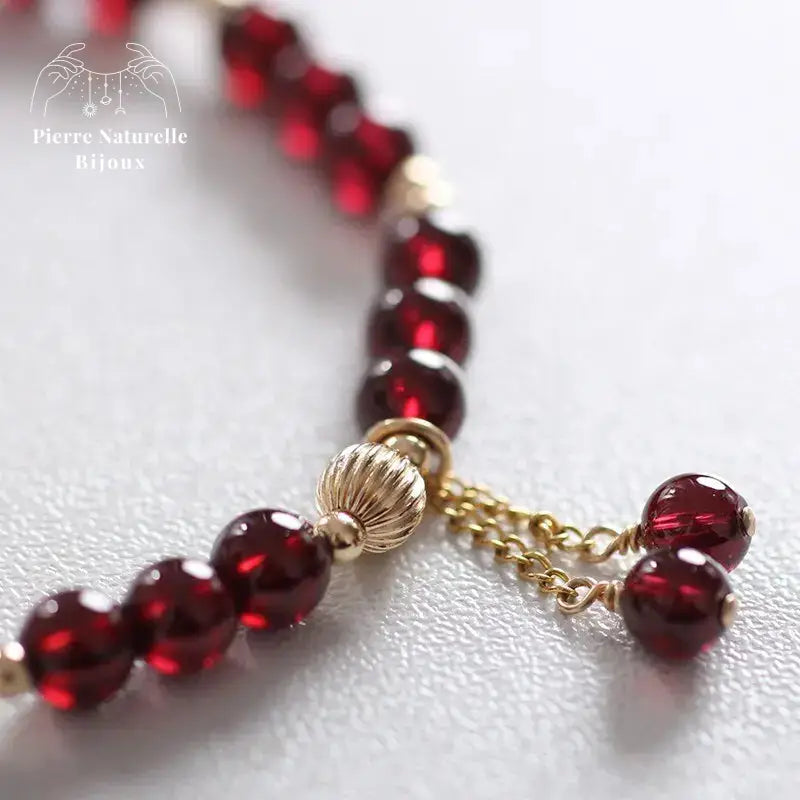Bracelet en Grenat | Bracelets | pierre naturelle bijoux