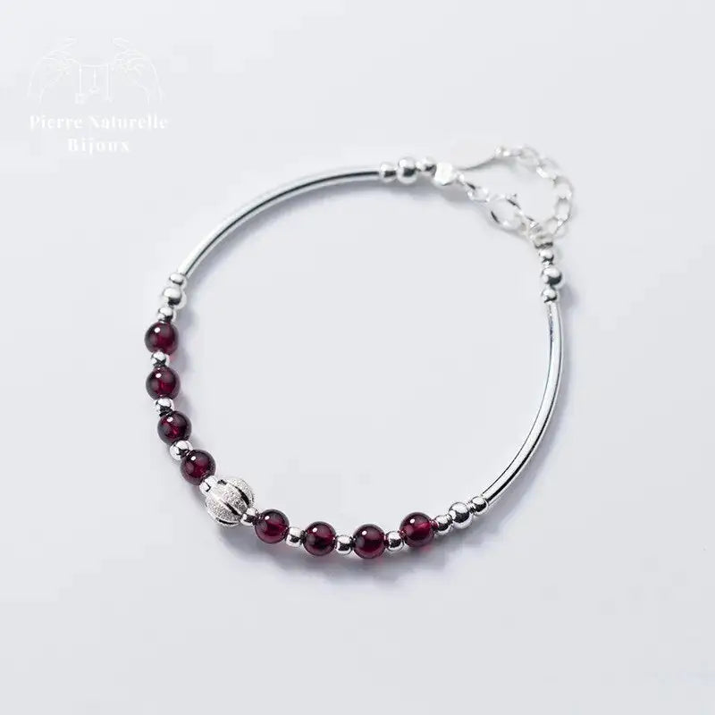 Bracelet "Ascension" en Grenat | Bracelets | pierre naturelle bijoux