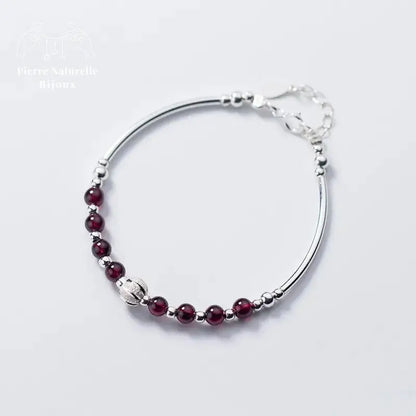 Bracelet "Ascension" en Grenat | Bracelets | pierre naturelle bijoux