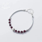 Bracelet "Ascension" en Grenat | Bracelets | pierre naturelle bijoux