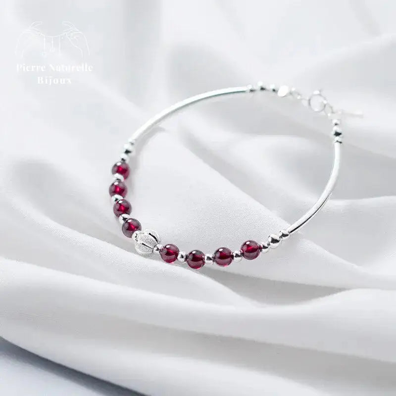 Bracelet "Ascension" en Grenat | Bracelets | pierre naturelle bijoux