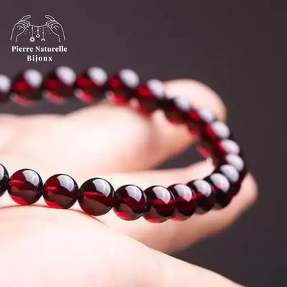 Bracelet "Malum" en Grenat | Bracelets | pierre naturelle bijoux