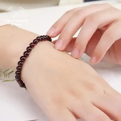 Bracelet "Malum" en Grenat | Bracelets | pierre naturelle bijoux