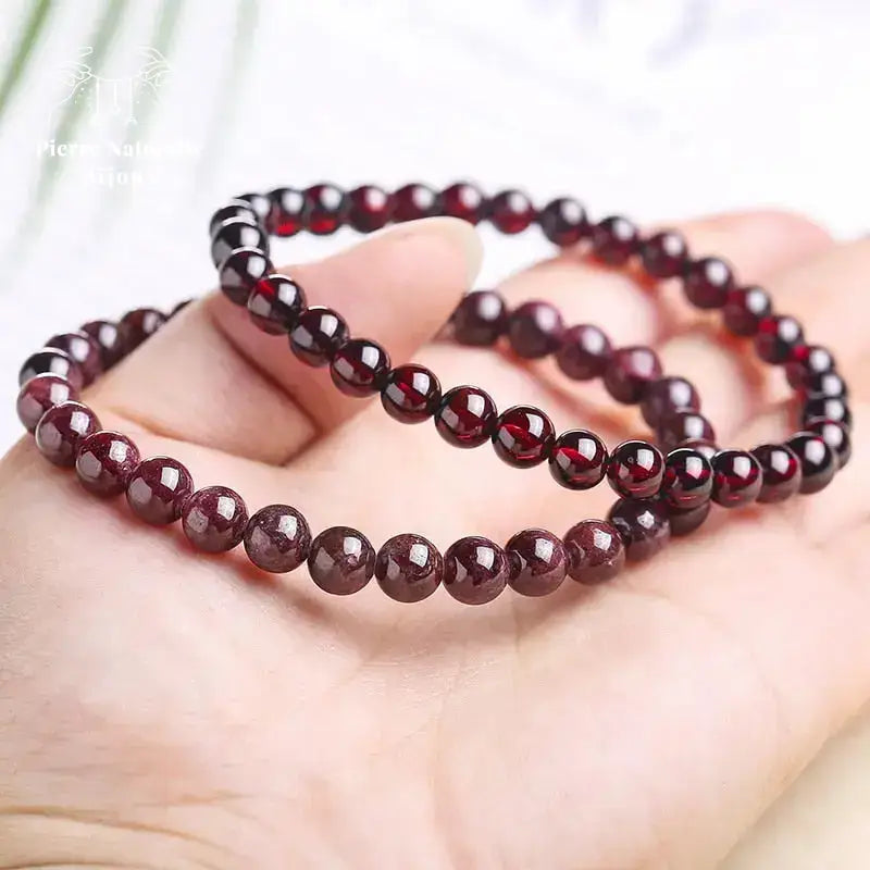 Bracelet "Malum" en Grenat | Bracelets | pierre naturelle bijoux